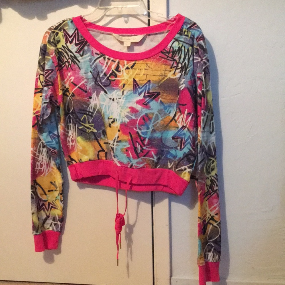nicki minaj cropped sweater (never worn)